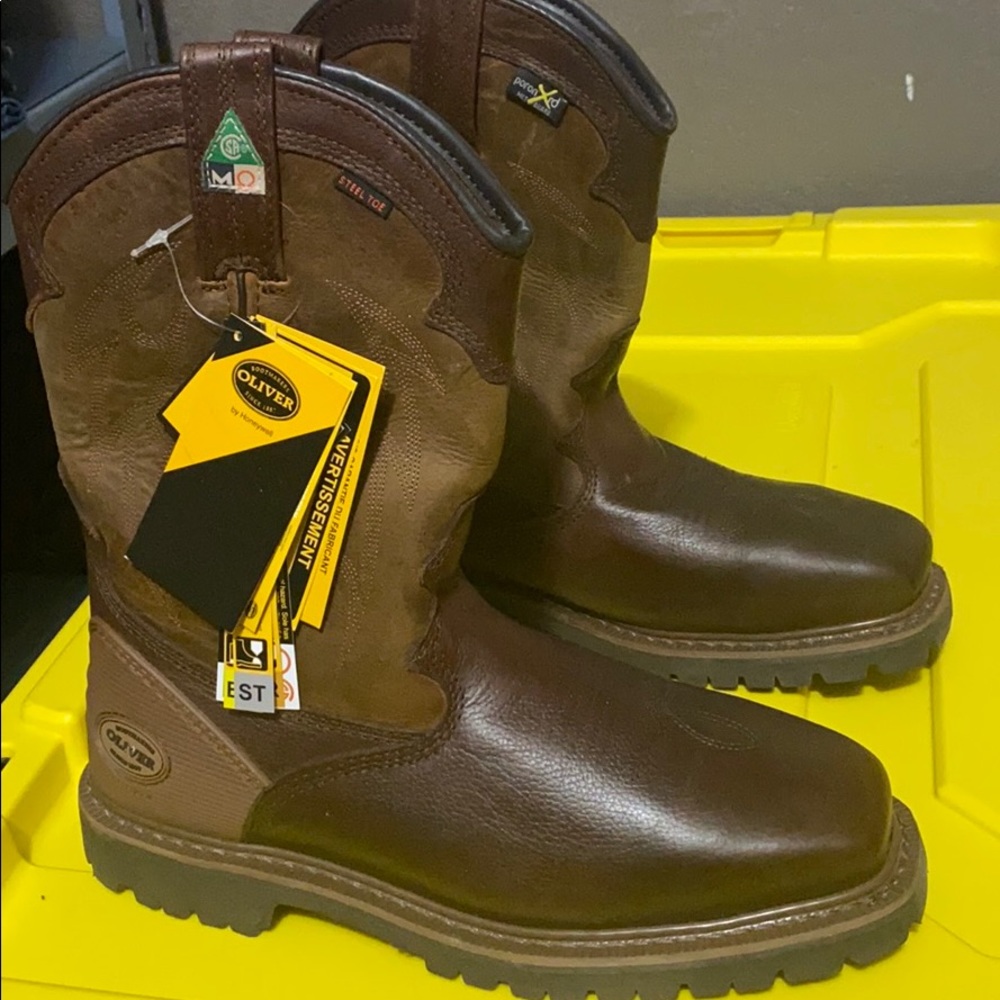 Oliver squared (steel toe) western boots